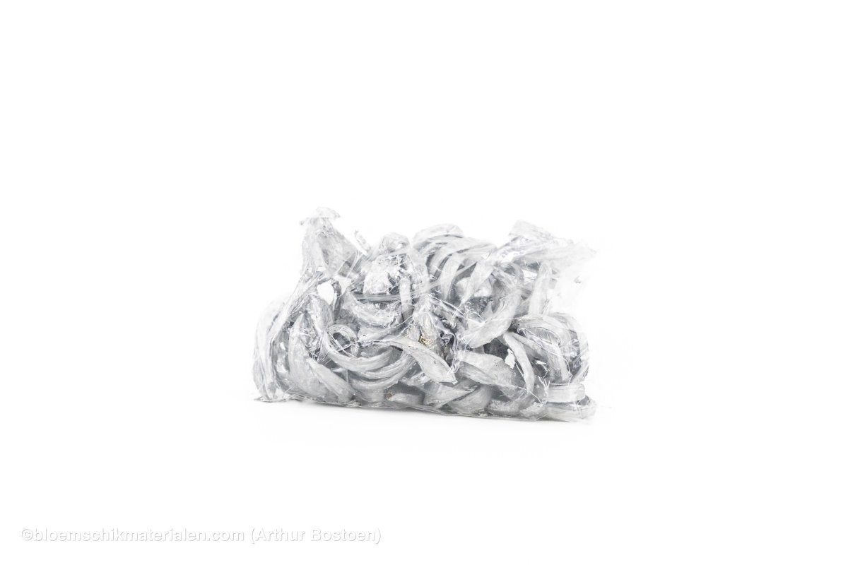 COCO CURL ZILVER +/ - 500GR - bloemschikmaterialen.com