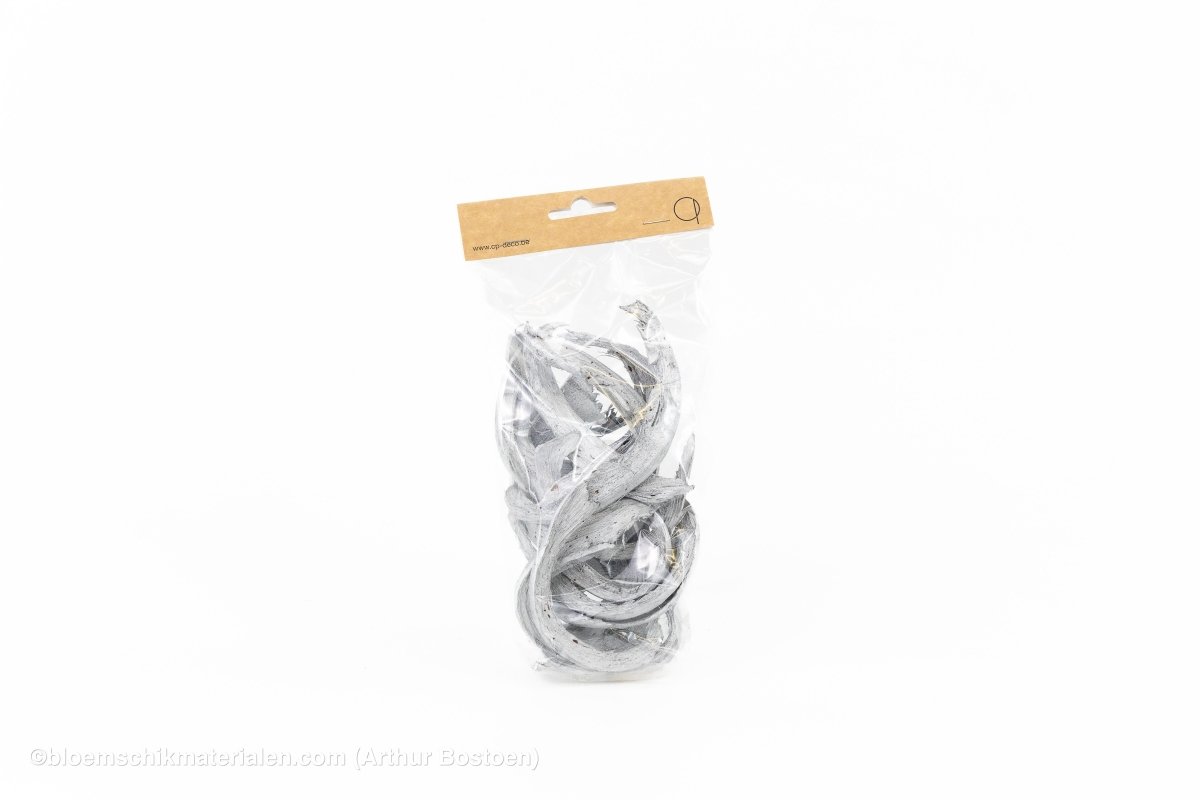 COCO CURL ZILVER +/ - 75GR - bloemschikmaterialen.com