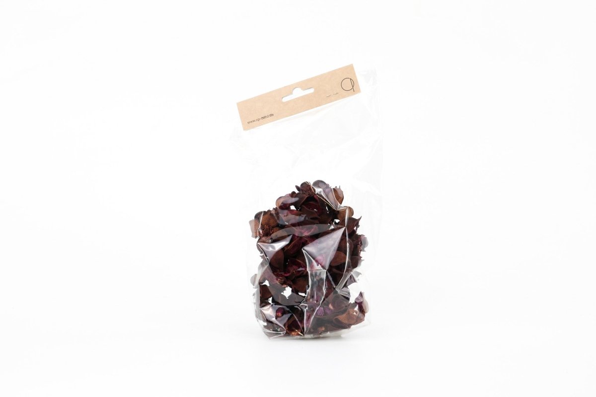 COTTON PODS AUBERGINE +/-50GR - bloemschikmaterialen.com