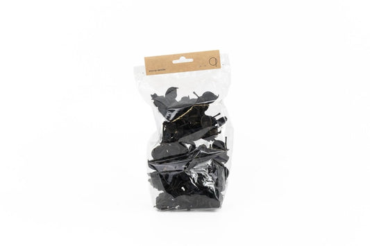 COTTON PODS ZWART +/-50GR - bloemschikmaterialen.com
