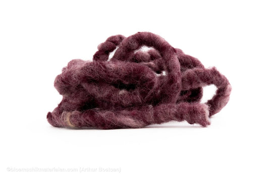 DIKKE WOL AUBERGINE (MIRABELL FLAUSCH) +/ - 25M - bloemschikmaterialen.com