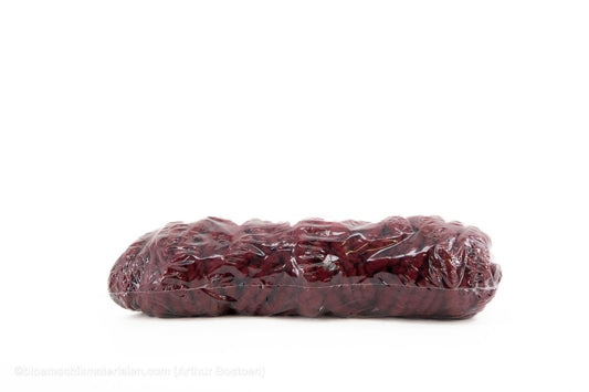 DIKKE WOL AUBERGINE (MIRABELL FLAUSCH) +/ - 25M - bloemschikmaterialen.com