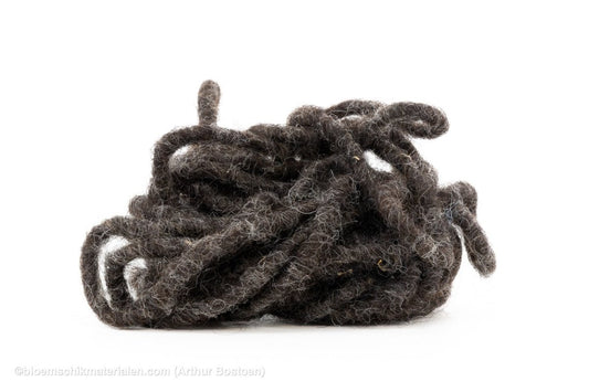 DUNNE WOLDRAAD ANTRACIET (DOCHTFADEN) +/ - 55M - bloemschikmaterialen.com