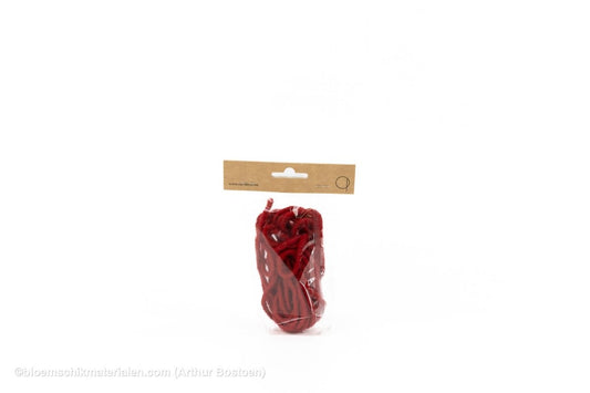 DUNNE WOLDRAAD ROOD (DOCHTFADEN) +/ - 5M - bloemschikmaterialen.com