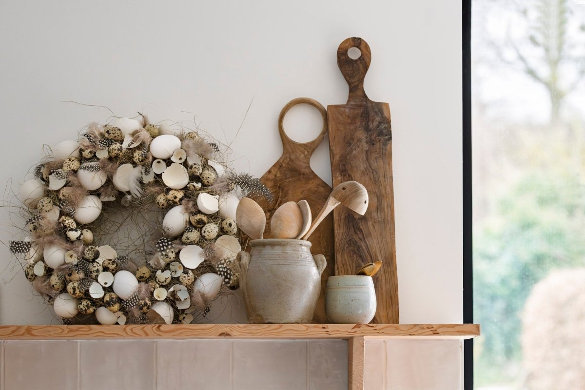 Eierkrans klassiek (naturel) (30cm Ø) - bloemschikmaterialen.com