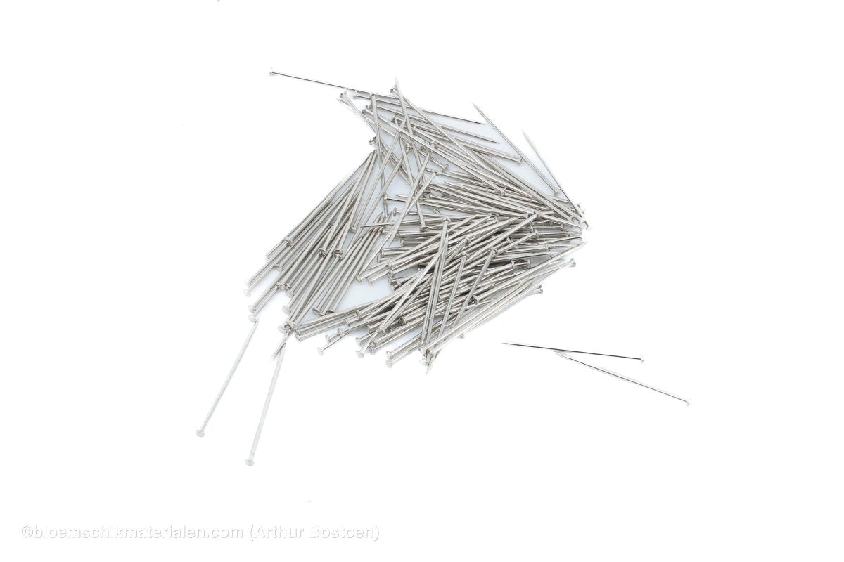 ETALAGESPELDEN 36MM VERNIKKELD+/ - 45GR - bloemschikmaterialen.com