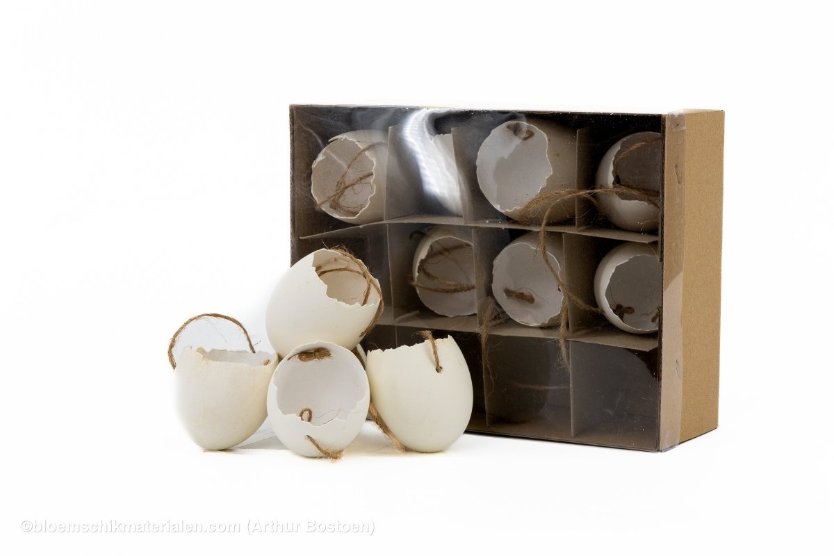 GANZENEIEREN OPEN, MET TOUW 12ST - bloemschikmaterialen.com