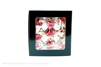 GECONSERVEERDE ANJER (BABY) FLAMINGO 9ST - bloemschikmaterialen.com