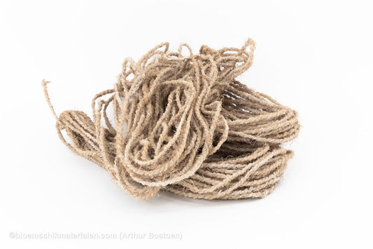 GUIRLANDETOUW KOKOS WHITE WASH (+/ - 50m lang) - bloemschikmaterialen.com