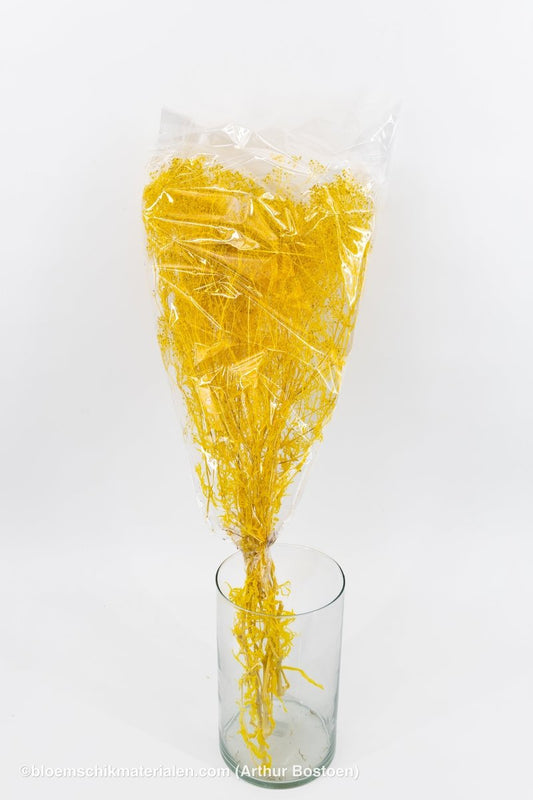 GYPSOPHILA MINI GEEL +/ - 100GR - bloemschikmaterialen.com