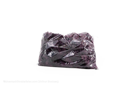 IJSLANDS MOS AUBERGINE +/ - 450GR - bloemschikmaterialen.com