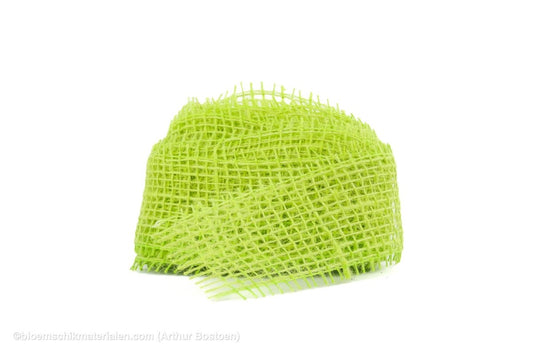 JUTE 5CM X +/-5M L-GROEN - bloemschikmaterialen.com