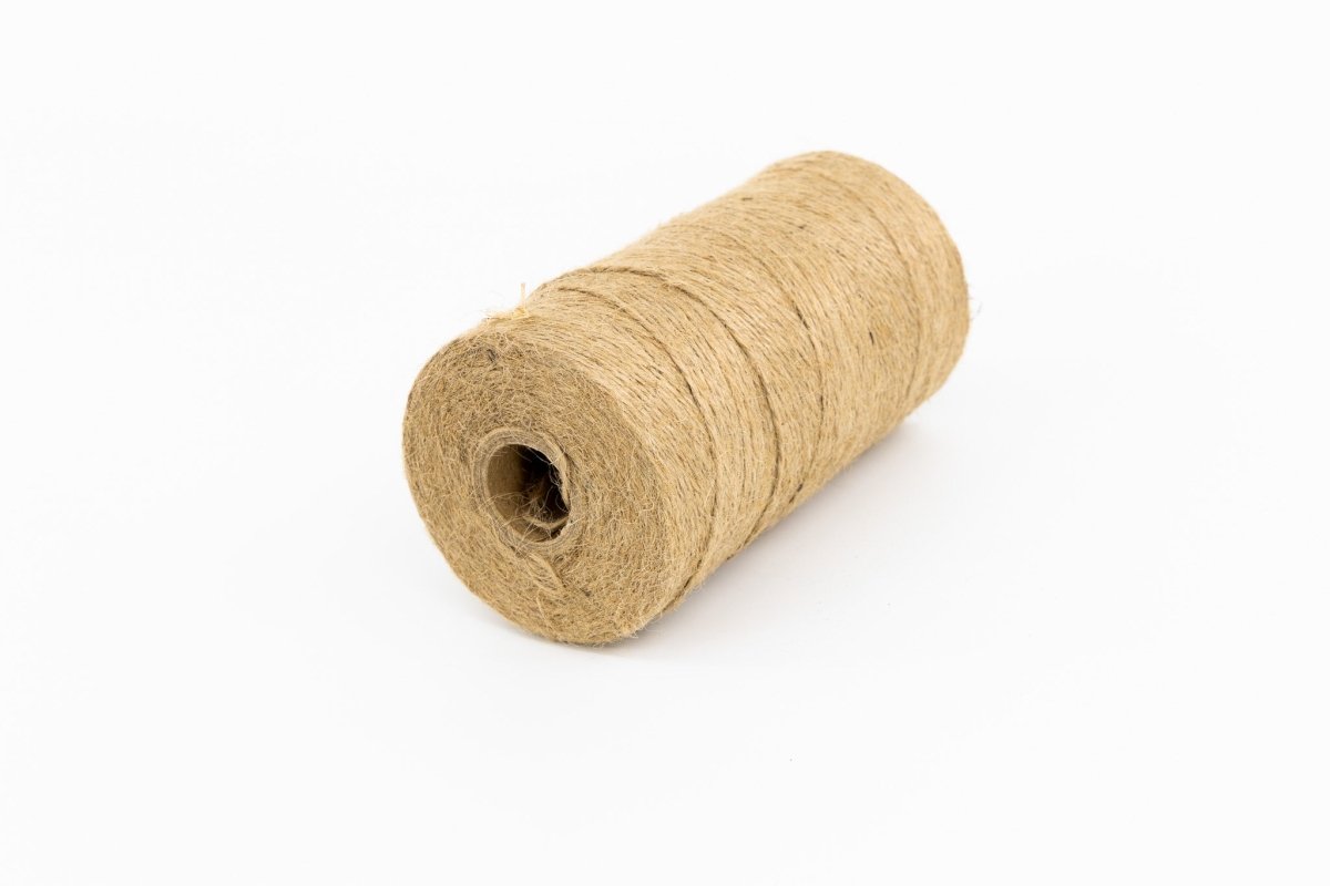 JUTE BINDKOORD (2DR) NATUREL +/ - 500GR - bloemschikmaterialen.com