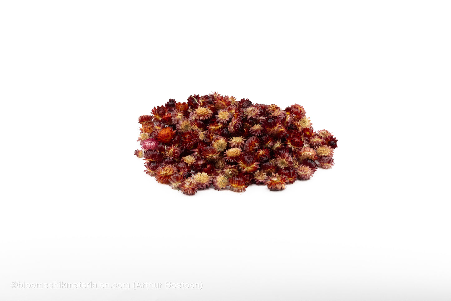 HELICHRYSUMKOPPEN ROOD NATUREL +/-40GR