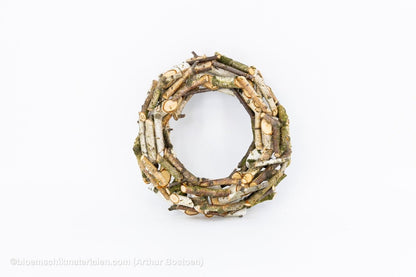 KRANS BERKENTAKKEN 30CM (dikke takken) - bloemschikmaterialen.com