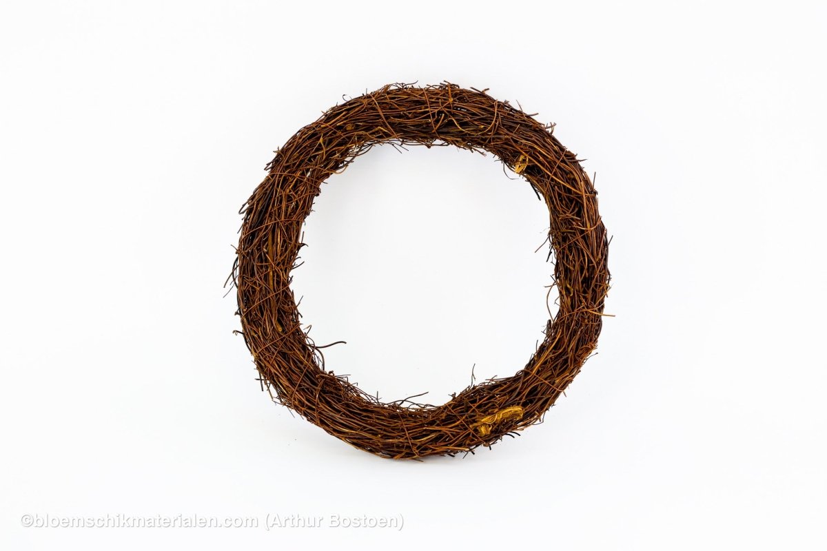 KRANS DRUIVENHOUT GEBUNDELD NATUREL 25/3,5 CM (dunne ranken) - bloemschikmaterialen.com