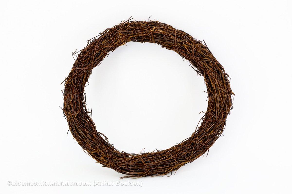 KRANS DRUIVENHOUT GEBUNDELD NATUREL 30/3,5 CM (dunne ranken) - bloemschikmaterialen.com