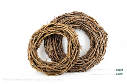 KRANS DRUIVENHOUT NATUREL 50CM (dikke ranken) - bloemschikmaterialen.com