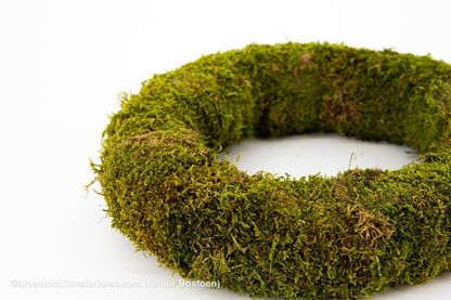 KRANS MOS NATUREL 30 CM - bloemschikmaterialen.com