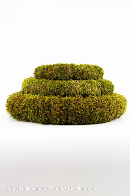 KRANS MOS NATUREL 30 CM - bloemschikmaterialen.com