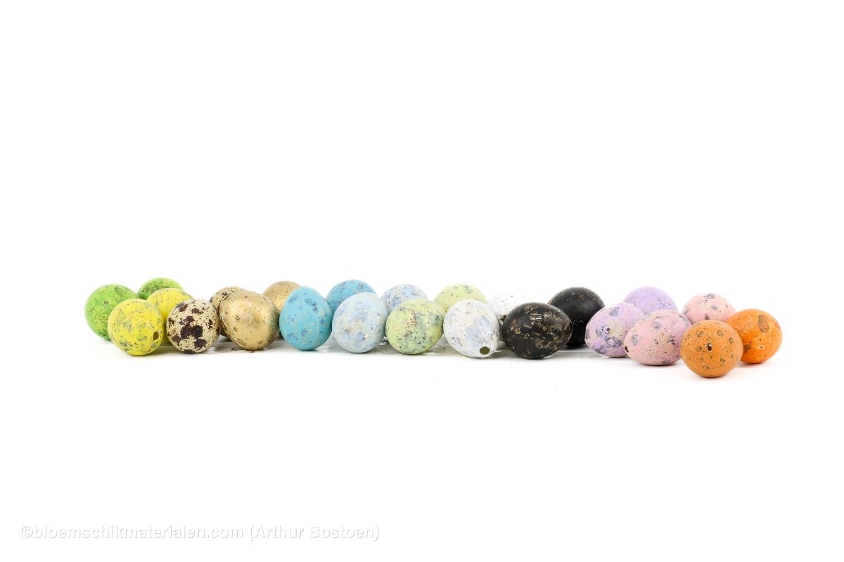 KWARTELEIEREN GOLDWASH 60ST - bloemschikmaterialen.com