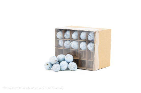 KWARTELEIEREN LICHTBLAUW 60ST - bloemschikmaterialen.com