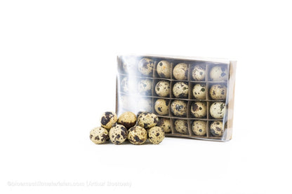 KWARTELEIEREN NATUREL 60ST - bloemschikmaterialen.com