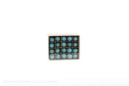 KWARTELEIEREN TURQUOISE 60ST - bloemschikmaterialen.com