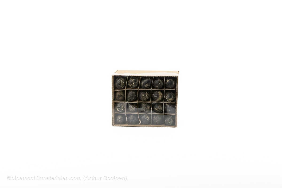 KWARTELEIEREN ZWART 60ST - bloemschikmaterialen.com
