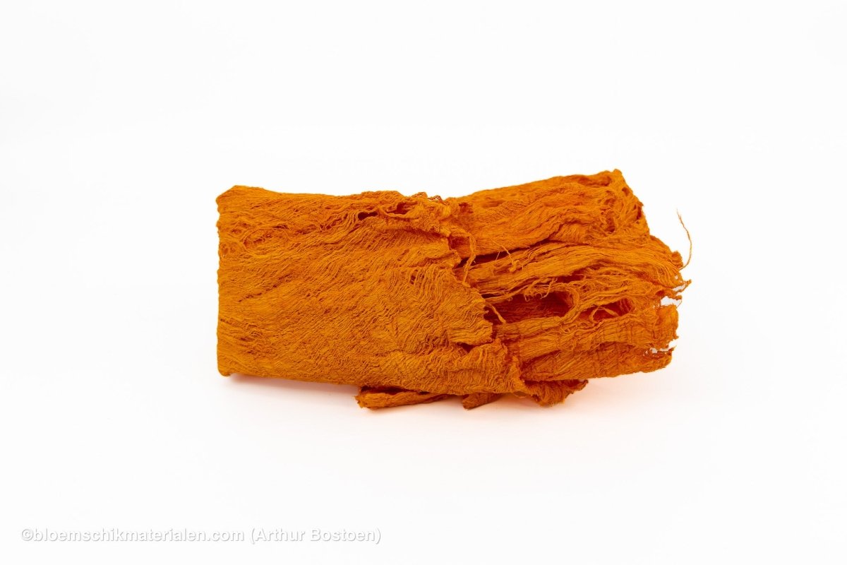 MOERBEISCHORS ORANJE (ABRIKOOS) +/ - 200GR - bloemschikmaterialen.com