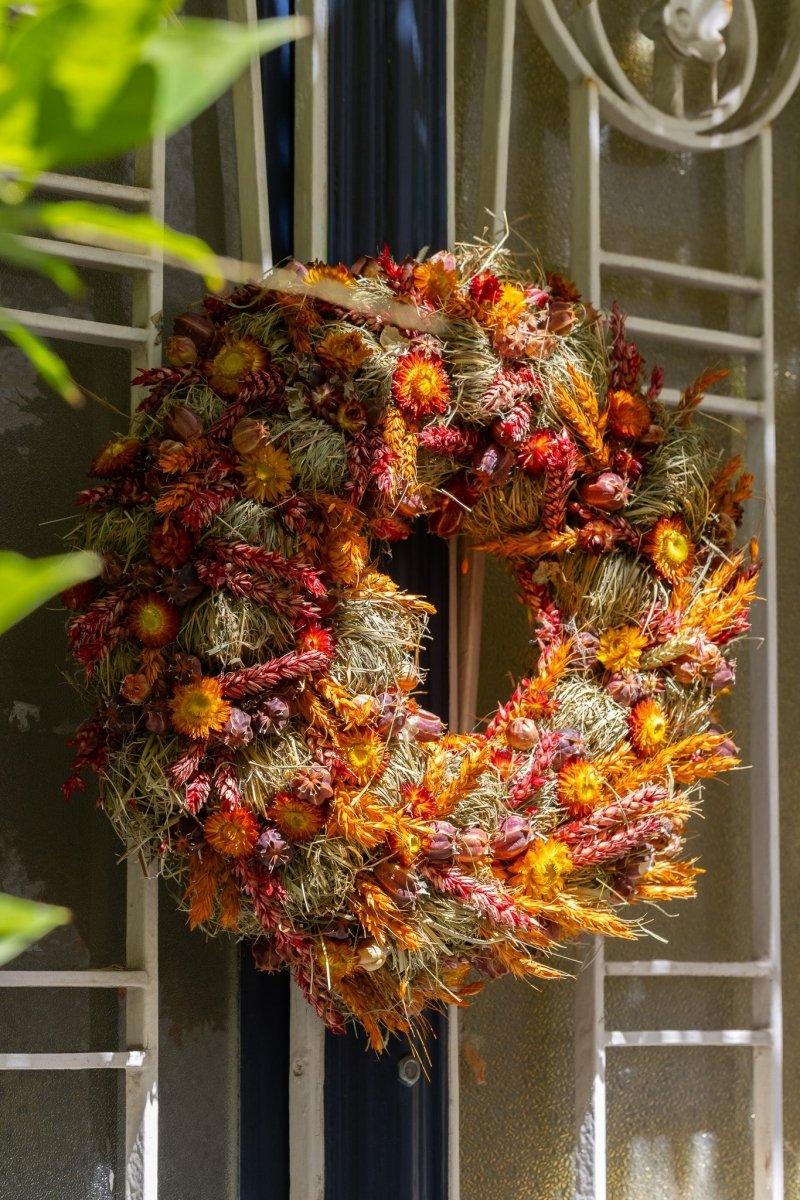Oogstkrans (35cm Ø) - bloemschikmaterialen.com