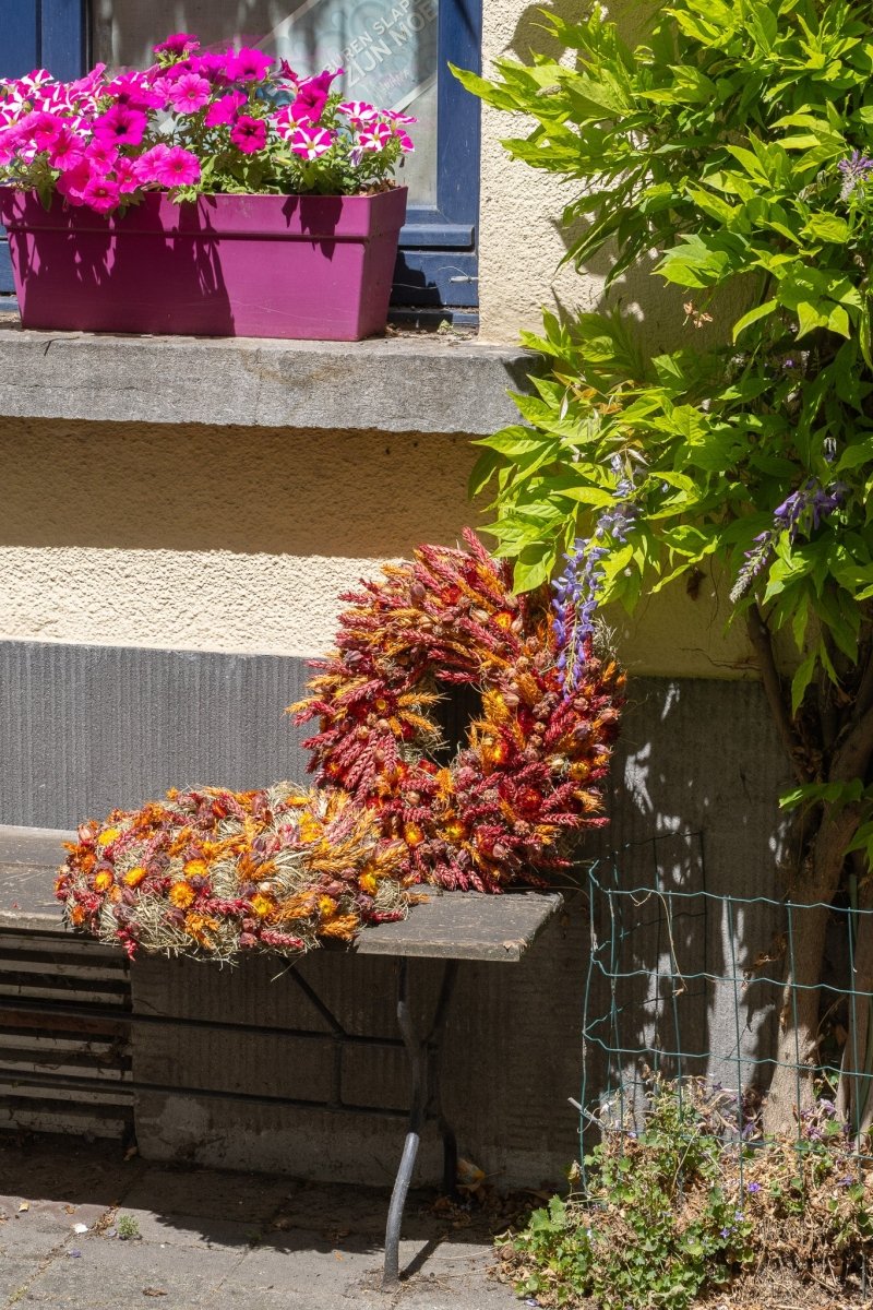 Oogstkrans (35cm Ø) - bloemschikmaterialen.com
