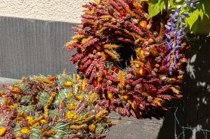 Oogstkrans (35cm Ø) - bloemschikmaterialen.com
