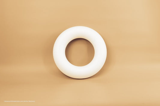 PIEPSCHUIM RING VLAK 350 X 80MM - bloemschikmaterialen.com