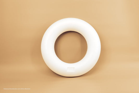 PIEPSCHUIM RING VLAK 450 X 100MM - bloemschikmaterialen.com