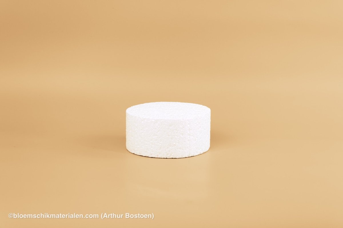 PIEPSCHUIM TAART ROND 15X7CM - bloemschikmaterialen.com