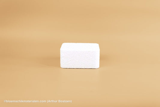 PIEPSCHUIM TAART VIERKANT 15X15X7CM - bloemschikmaterialen.com