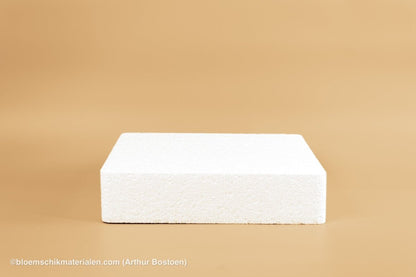 PIEPSCHUIM TAART VIERKANT 30X30X7CM - bloemschikmaterialen.com