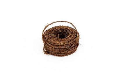 RUSTIC WIRE BROWN 21M - bloemschikmaterialen.com