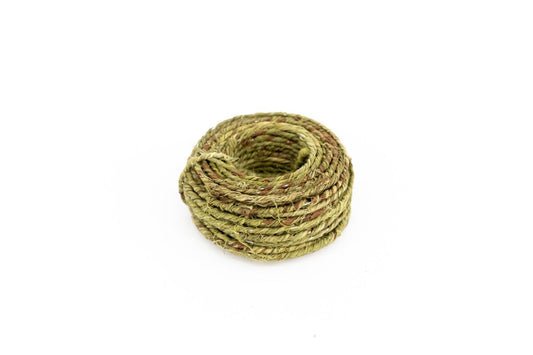 RUSTIC WIRE GREEN 21M - bloemschikmaterialen.com
