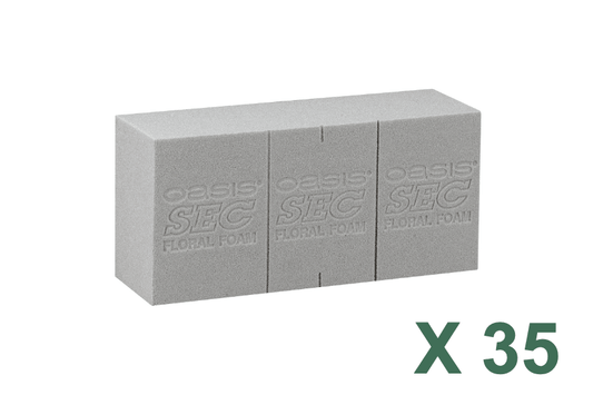 SEC BLOKKEN 35ST (23X11X8CM) - bloemschikmaterialen.com