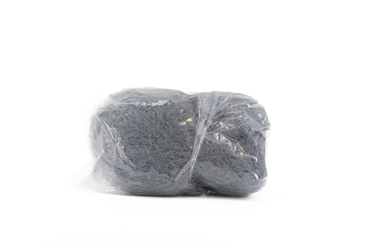 SISAL GRIJS +/ - 200GR - bloemschikmaterialen.com