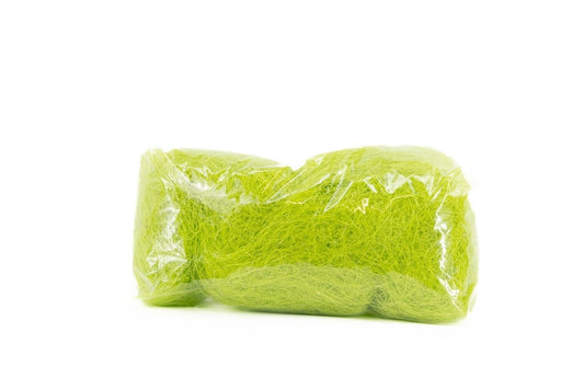 SISAL LIME GREEN +/ - 200GR - bloemschikmaterialen.com