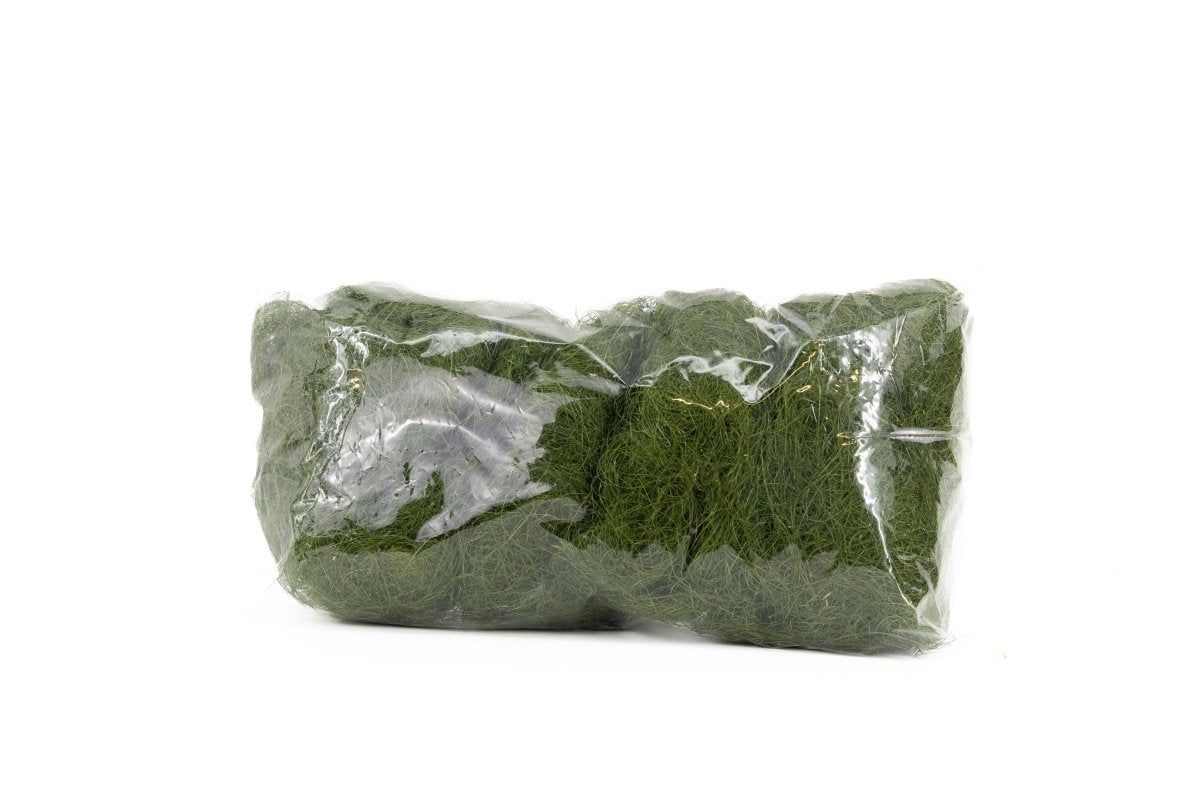SISAL MOSGROEN +/ - 200GR - bloemschikmaterialen.com