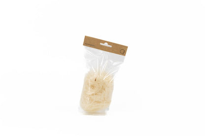 SISAL NATUREL +/ - 50GR - bloemschikmaterialen.com