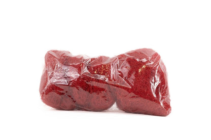 SISAL ROOD +/ - 200GR - bloemschikmaterialen.com