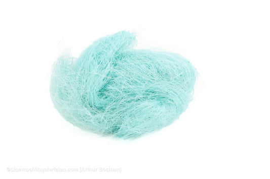 SISAL TURQUOISE +/ - 20GR - bloemschikmaterialen.com