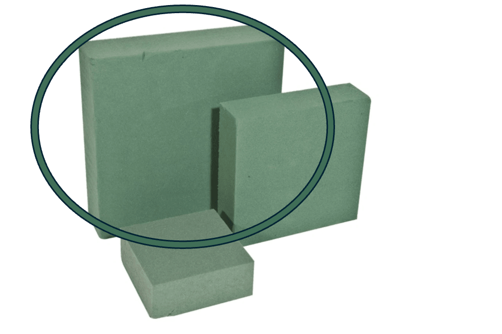 SQUARE CAKE DUMMY MAXI 1ST (20X20X4CM) - bloemschikmaterialen.com