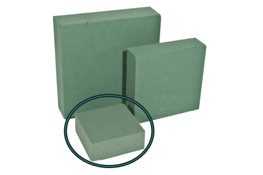 SQUARE CAKE DUMMY MINI 1ST (10X10X4CM) - bloemschikmaterialen.com