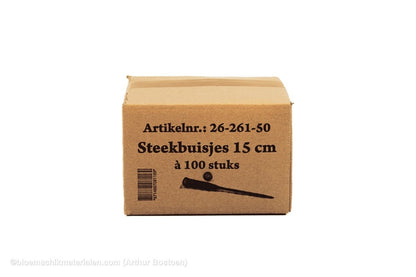 STEEKBUIS PLASTIC 100ST (15CM) - bloemschikmaterialen.com